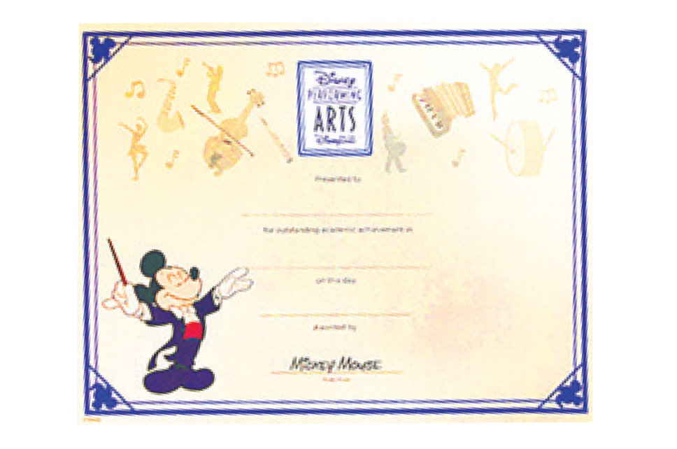 Performance Certificate